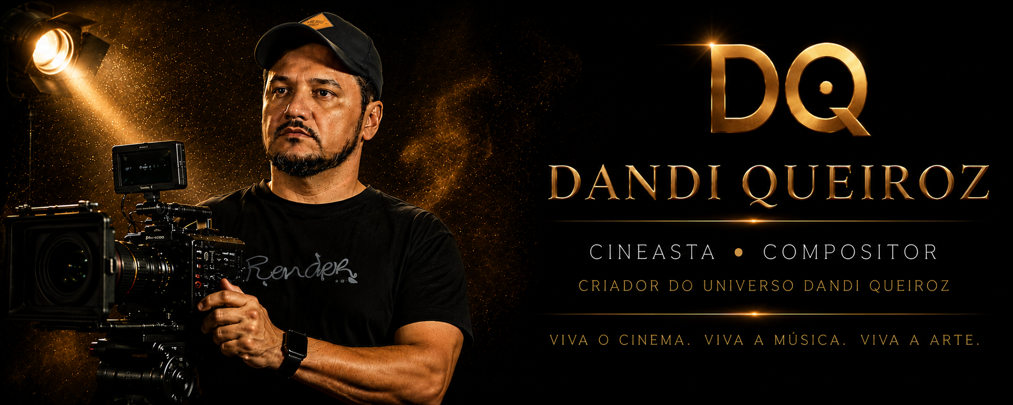 Dandi Queiroz — Cineasta e Compositor · Criador do Universo Dandi Queiroz