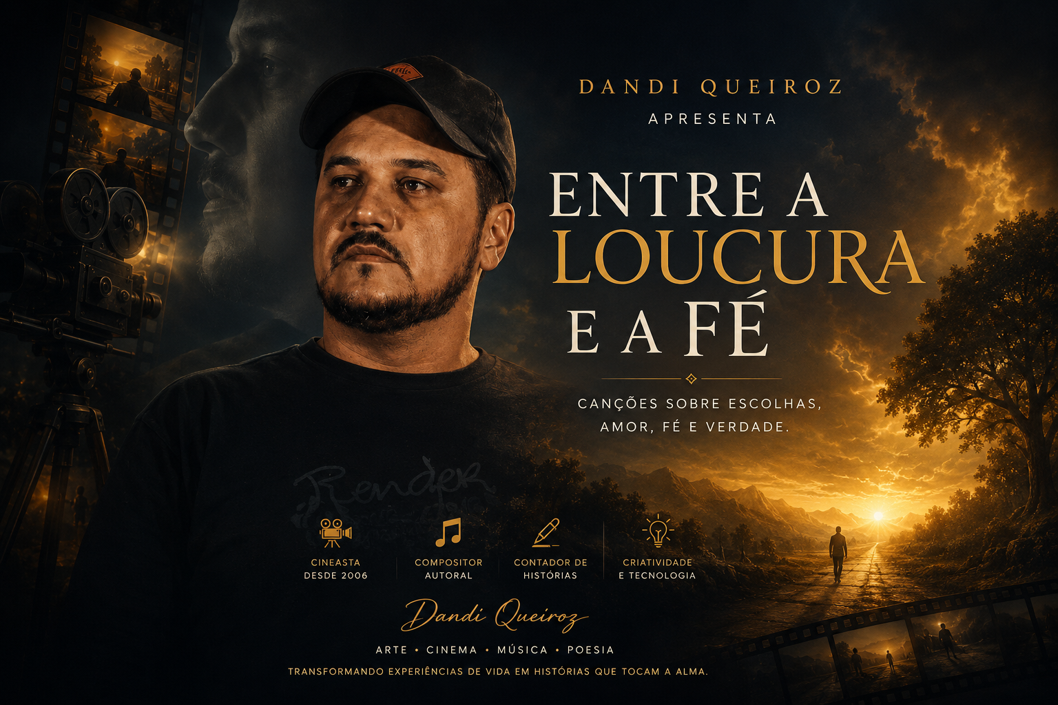 Dandi Queiroz - Entre a Loucura e a Fé